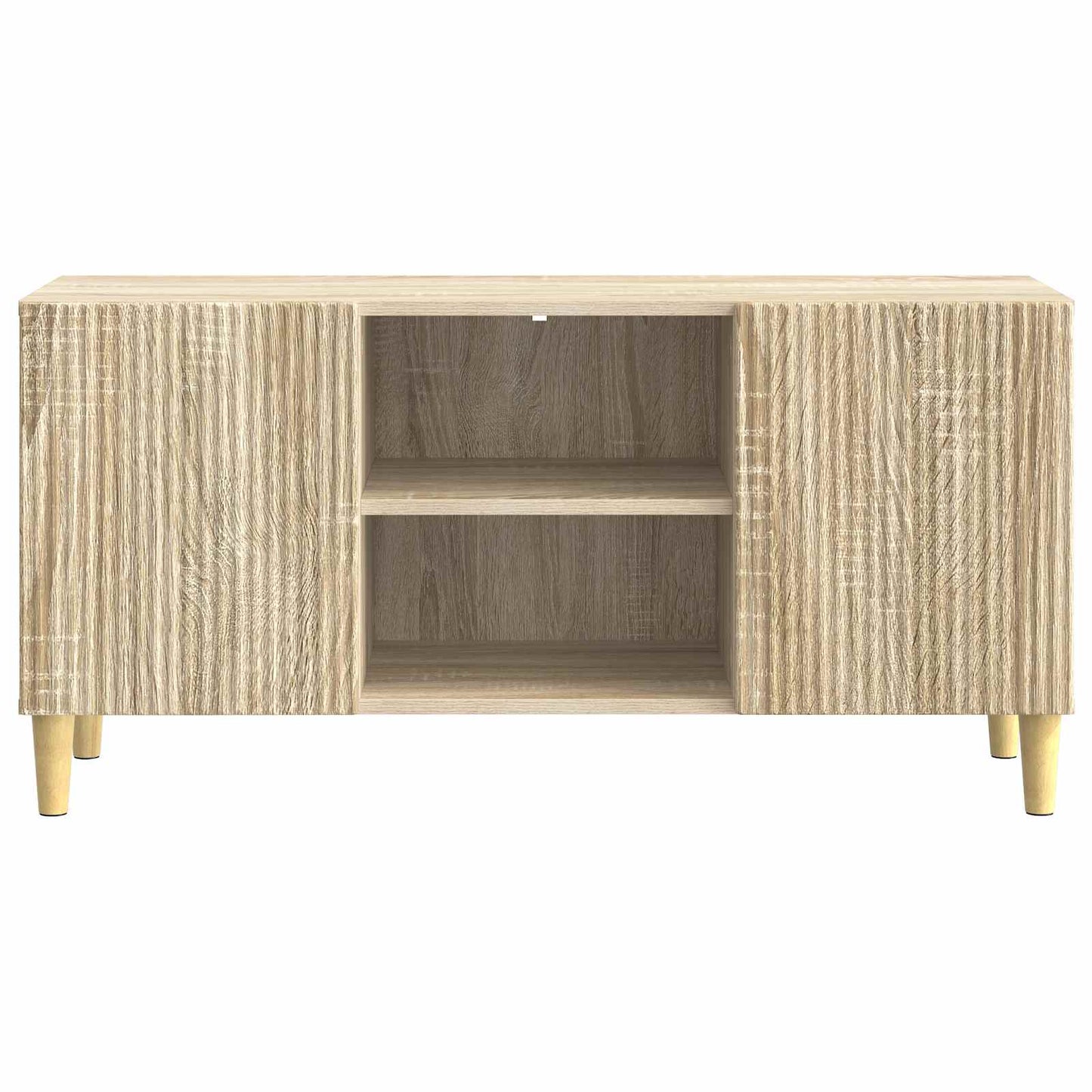 Televizní Skříň Dub Sonoma 102 X 34,5 X 50 Cm Kompozitní Dřevo