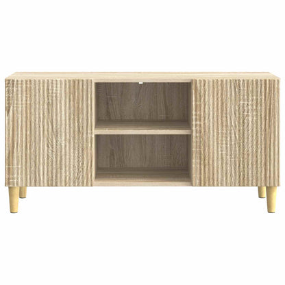 Televizní Skříň Dub Sonoma 102 X 34,5 X 50 Cm Kompozitní Dřevo
