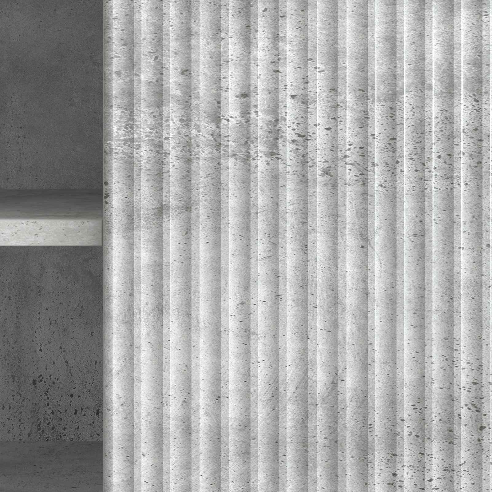 Televizní Skříň Betonově Šedá 102 X 34,5 X 50 Cm