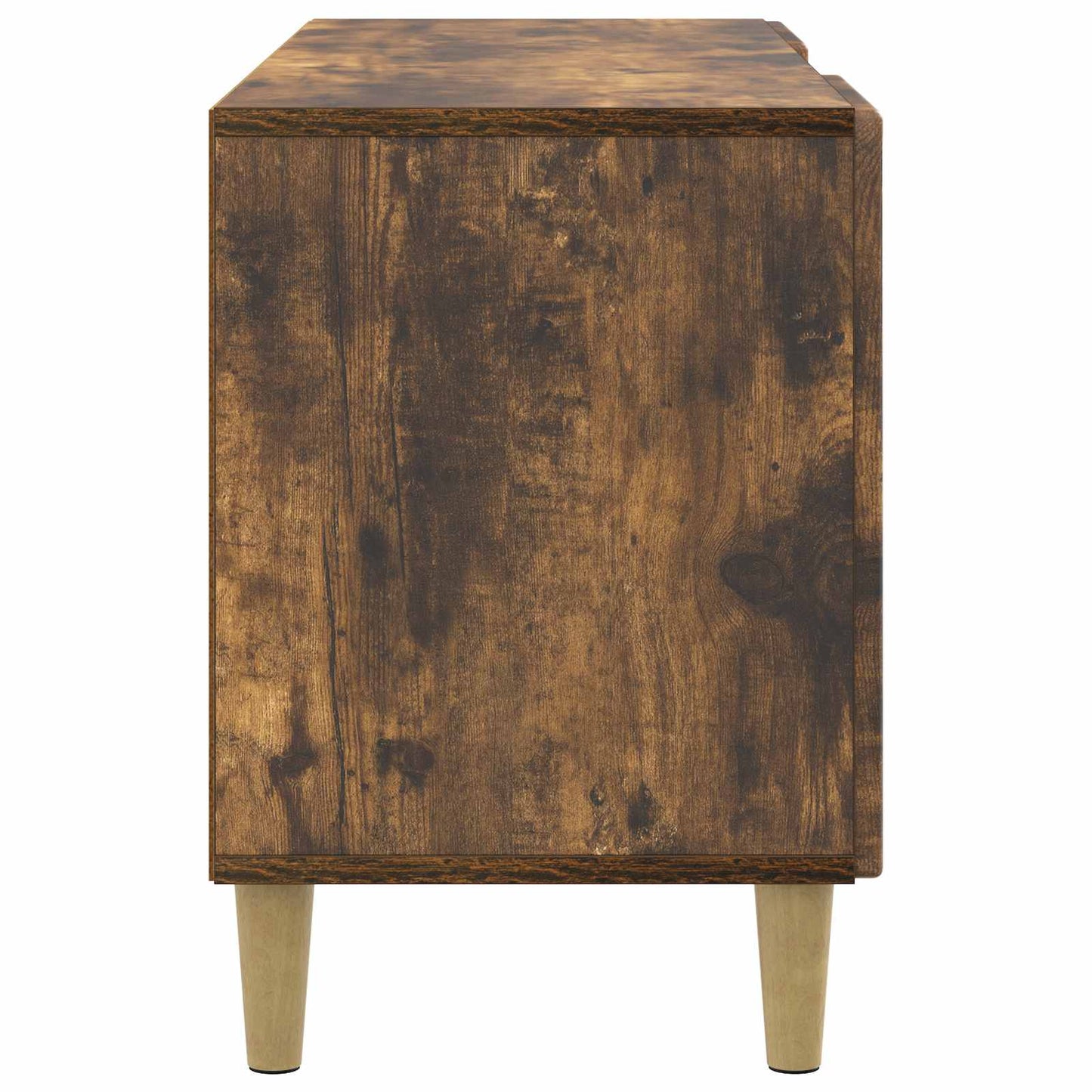 Televizní Skříň Kouřový Dub 102 X 34,5 X 50 Cm Kompozitní Dřevo