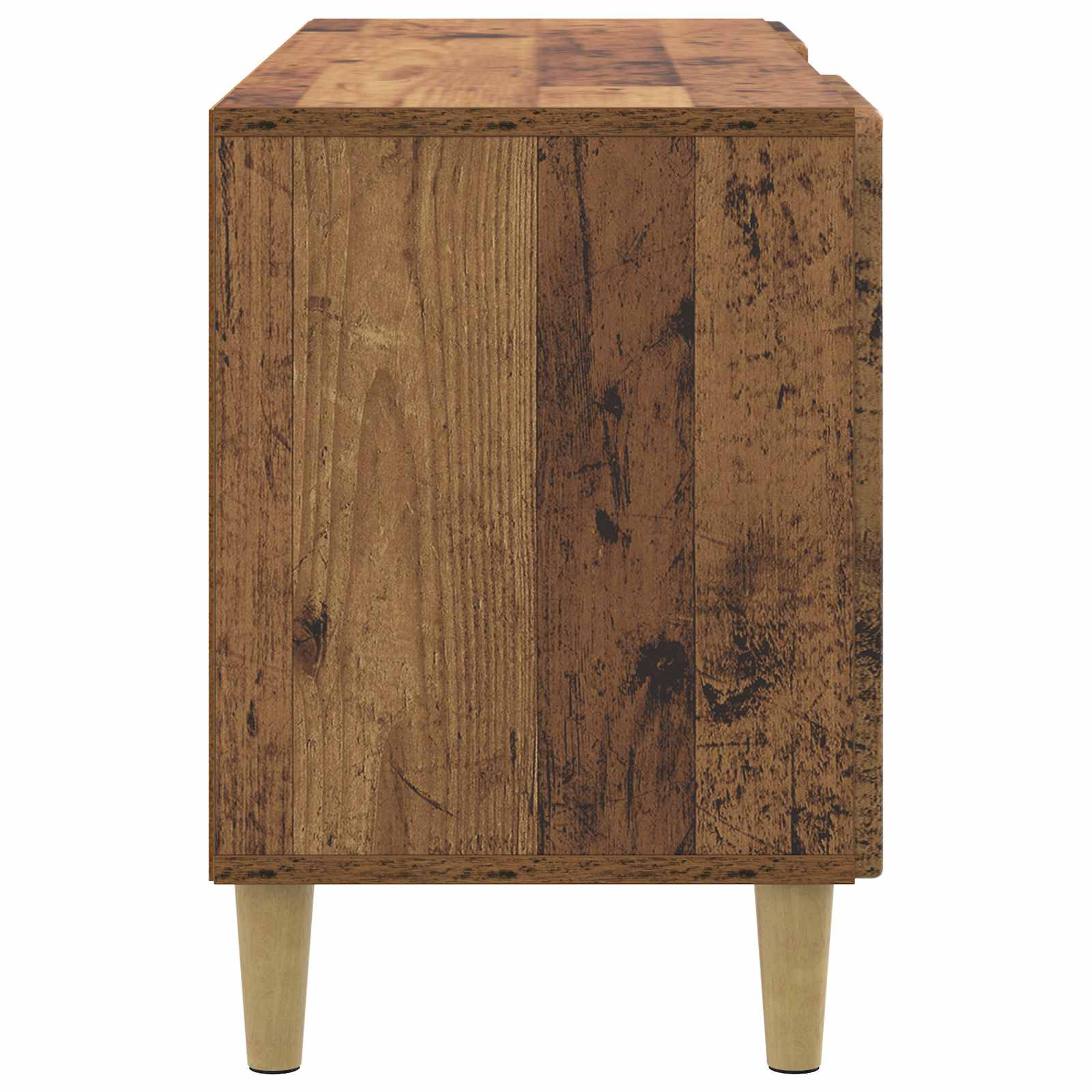 Televizní Skříň Staré Dřevo 102 X 34,5 X 50 Cm Kompozitní Dřevo