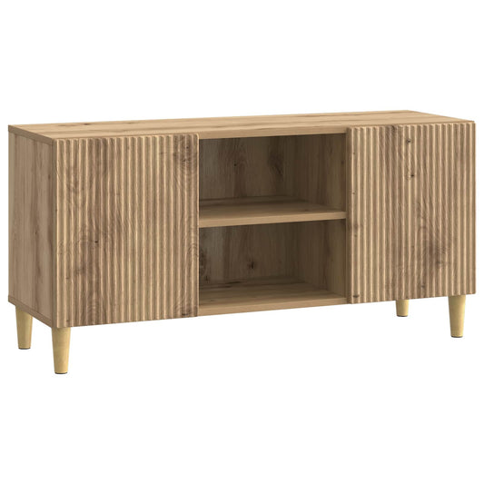 Televizní Skříň 102 X 34,5 X 50 Cm Dub Artisan Kompozitní Dřevo
