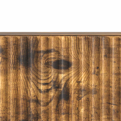 Televizní Skříň Kouřový Dub 147 X 34,5 X 30 Cm Kompozitní Dřevo