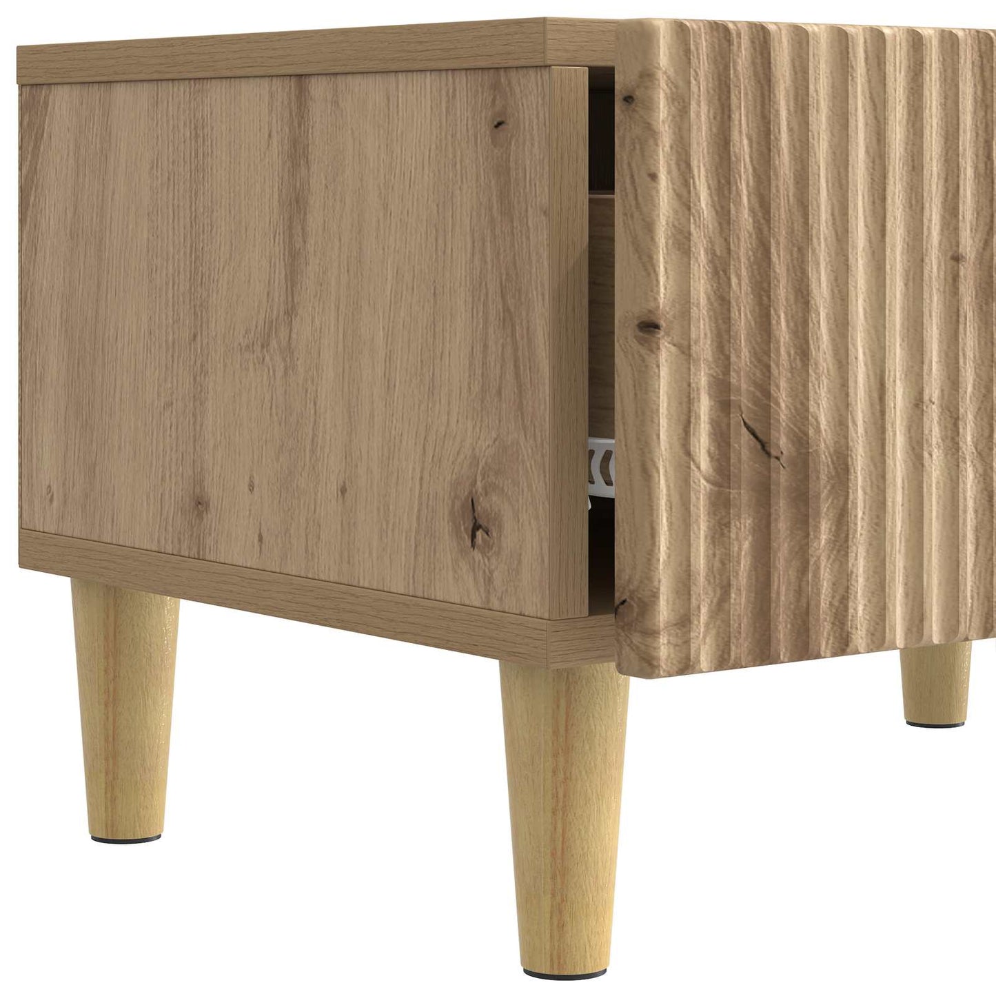 Televizní Skříň 147 X 34,5 X 30 Cm Dub Artisan Kompozitní Dřevo