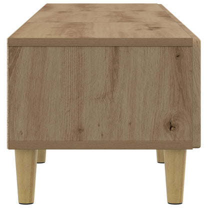 Televizní Skříň 147 X 34,5 X 30 Cm Dub Artisan Kompozitní Dřevo