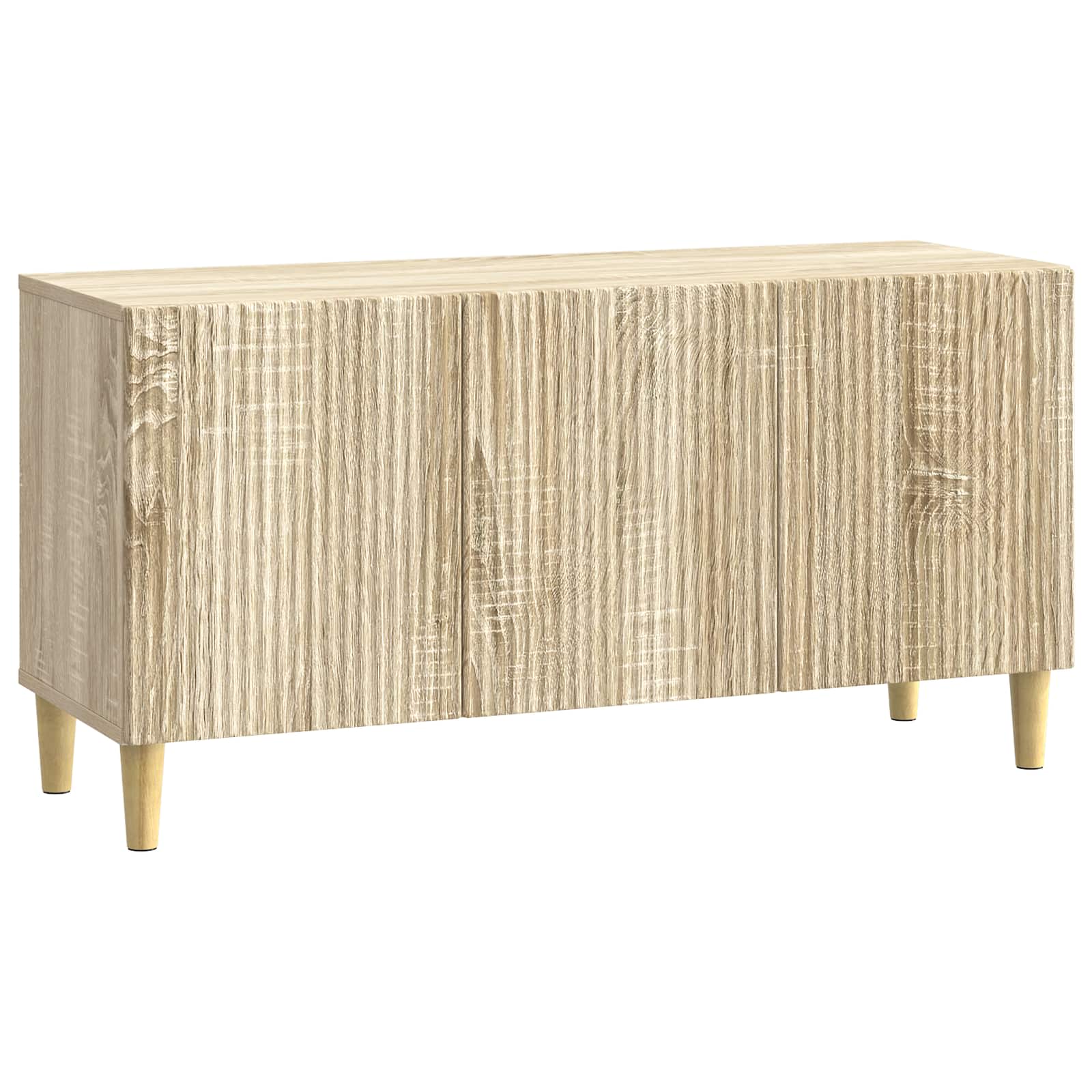 Televizní Skříň Dub Sonoma 99 X 34,5 X 50 Cm Kompozitní Dřevo