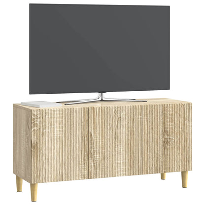 Televizní Skříň Dub Sonoma 99 X 34,5 X 50 Cm Kompozitní Dřevo