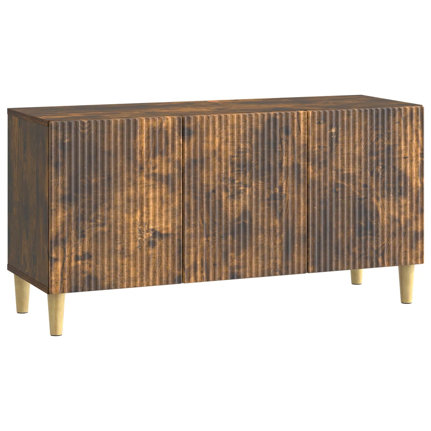Televizní Skříň Kouřový Dub 99 X 34,5 X 50 Cm Kompozitní Dřevo