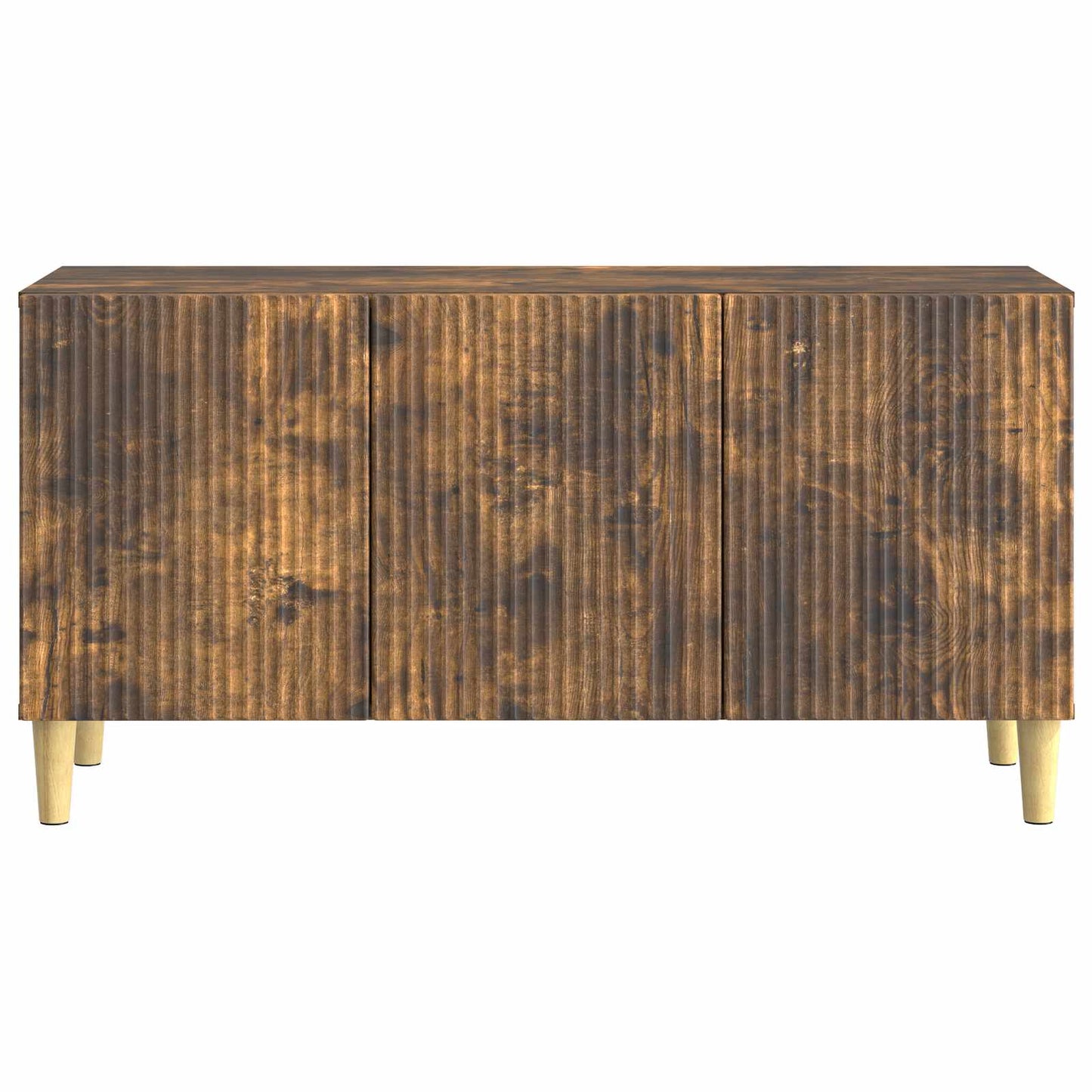 Televizní Skříň Kouřový Dub 99 X 34,5 X 50 Cm Kompozitní Dřevo