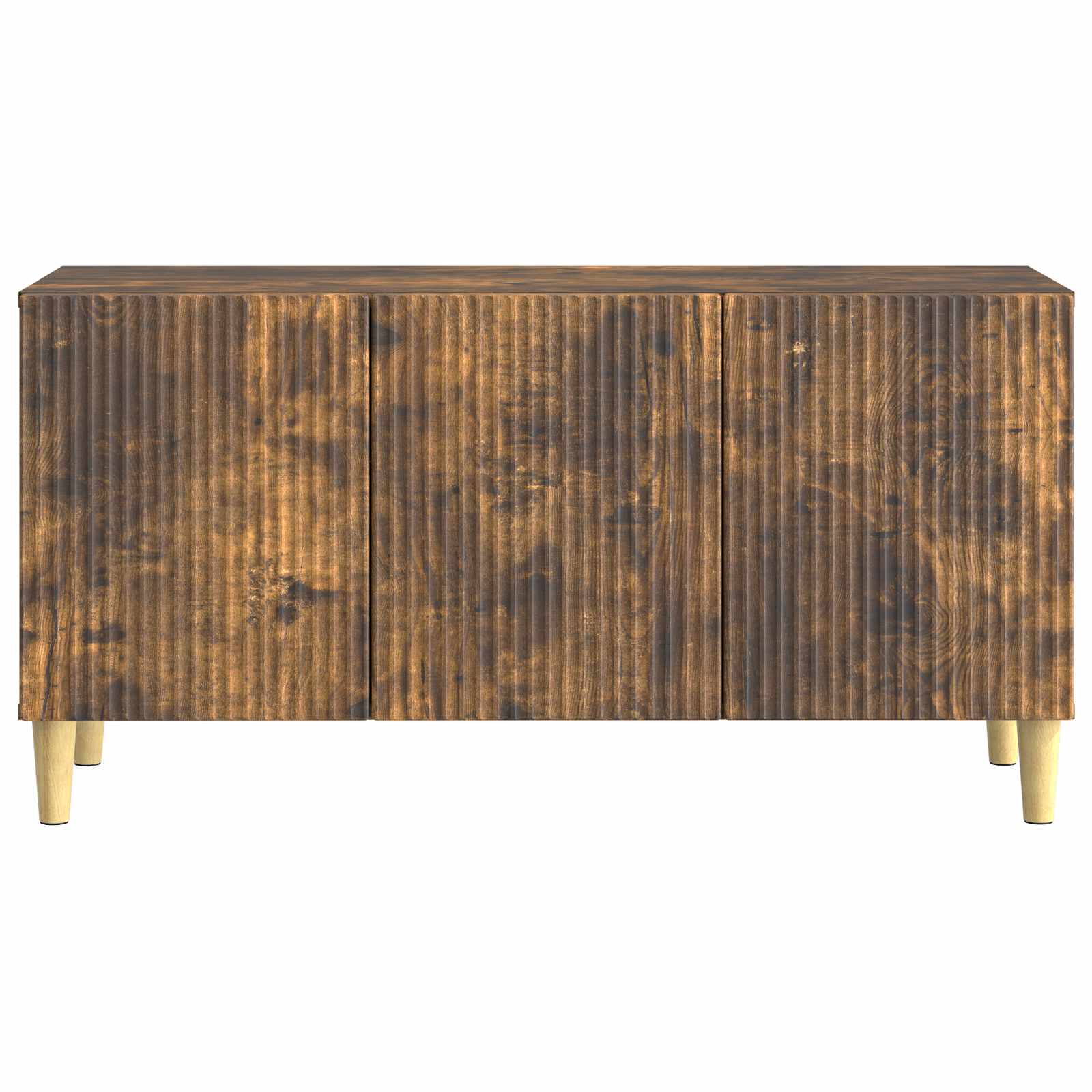 Televizní Skříň Kouřový Dub 99 X 34,5 X 50 Cm Kompozitní Dřevo