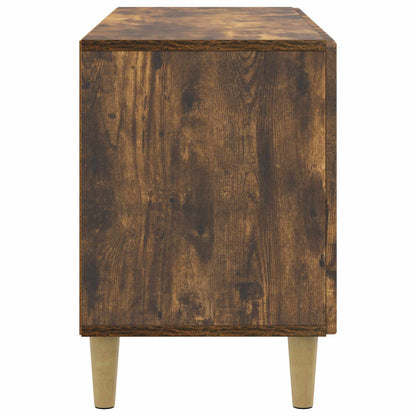 Televizní Skříň Kouřový Dub 99 X 34,5 X 50 Cm Kompozitní Dřevo