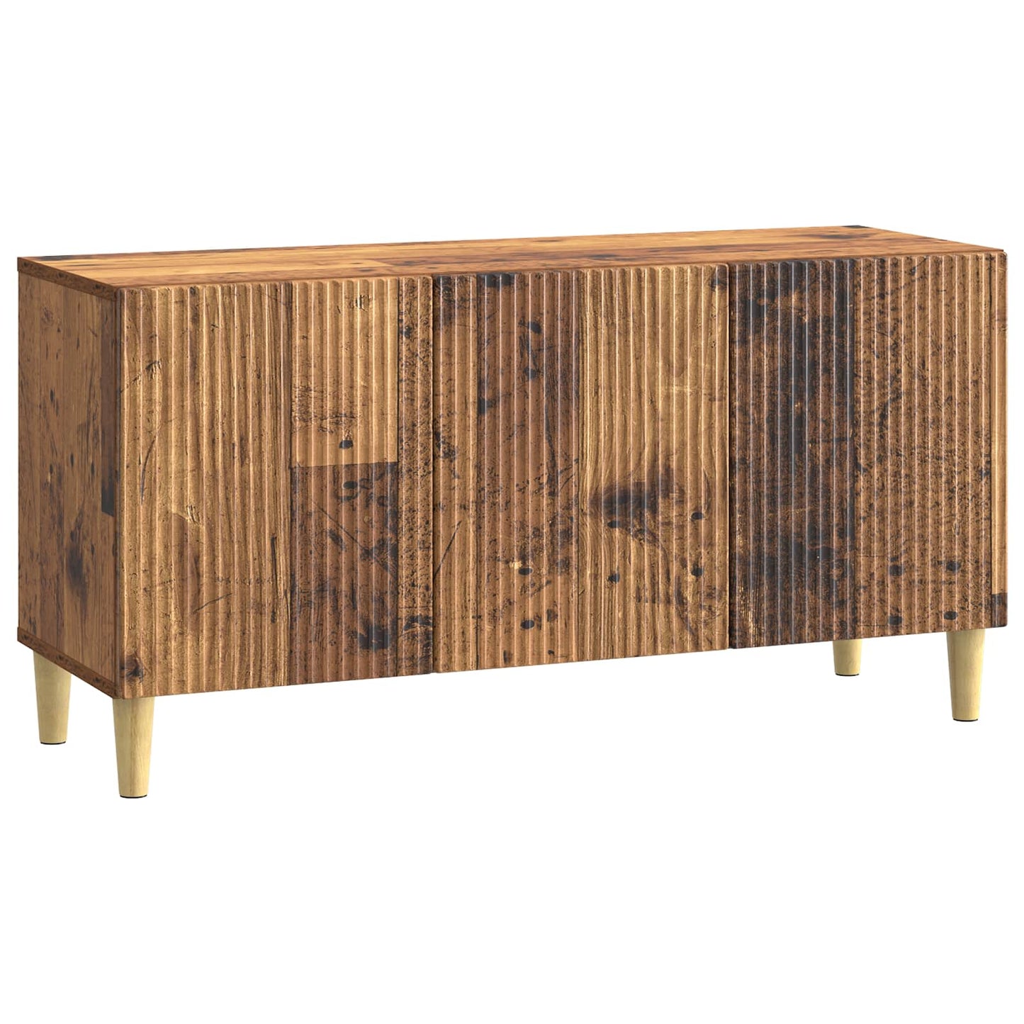 Televizní Skříň Staré Dřevo 99 X 34,5 X 50 Cm Kompozitní Dřevo