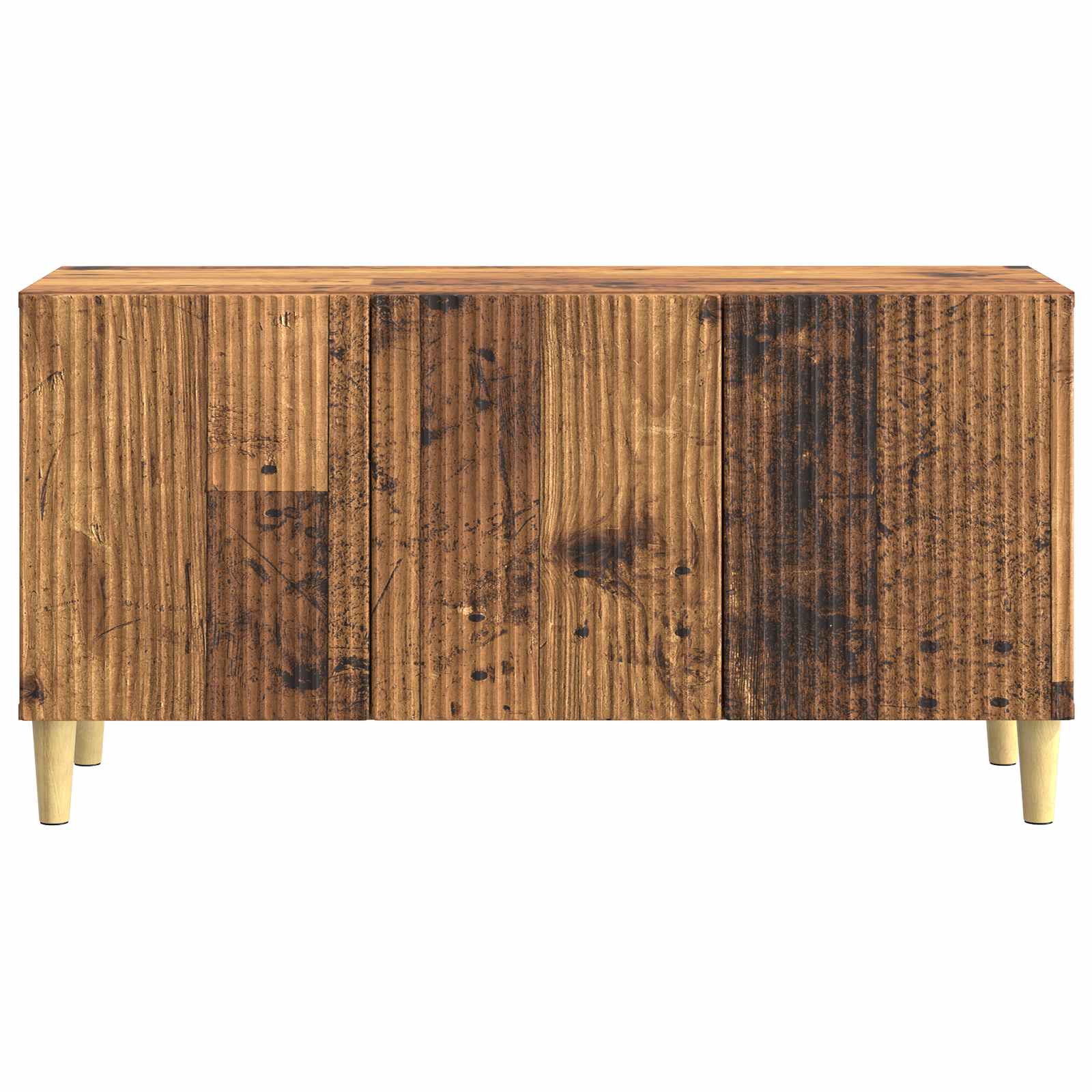 Televizní Skříň Staré Dřevo 99 X 34,5 X 50 Cm Kompozitní Dřevo