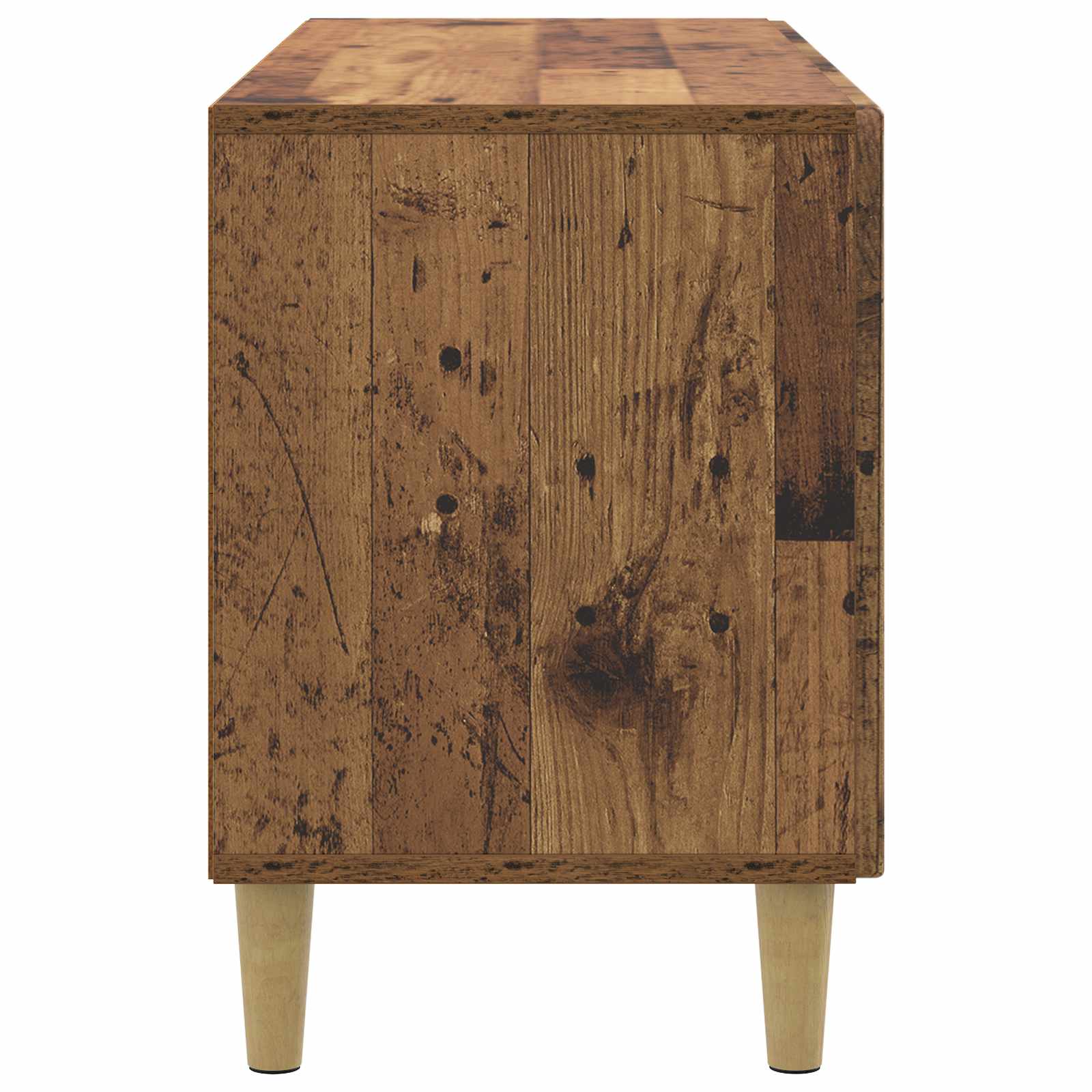 Televizní Skříň Staré Dřevo 99 X 34,5 X 50 Cm Kompozitní Dřevo