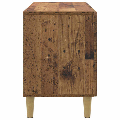 Televizní Skříň Staré Dřevo 99 X 34,5 X 50 Cm Kompozitní Dřevo