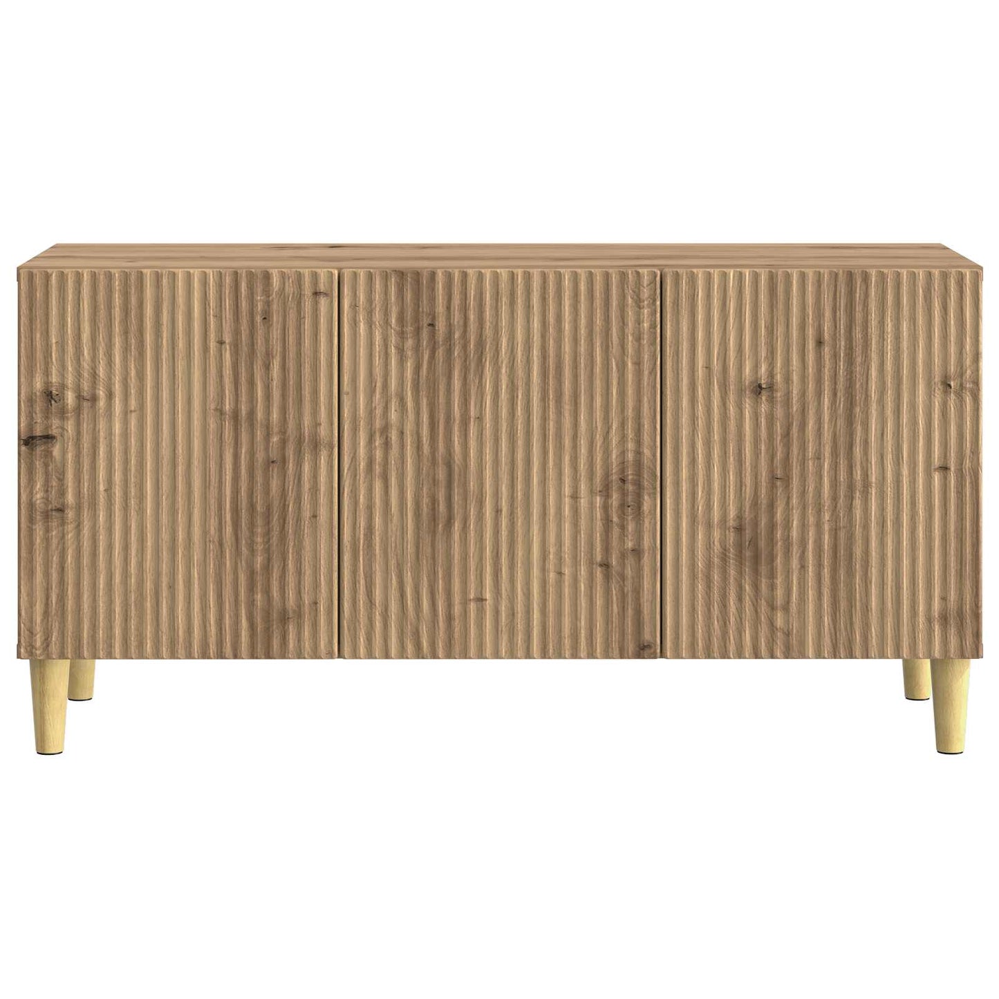 Televizní Skříň 99 X 34,5 X 50 Cm Dub Artisan Kompozitní Dřevo