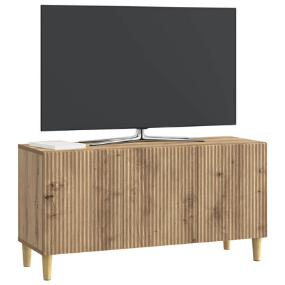 Televizní Skříň 99 X 34,5 X 50 Cm Dub Artisan Kompozitní Dřevo