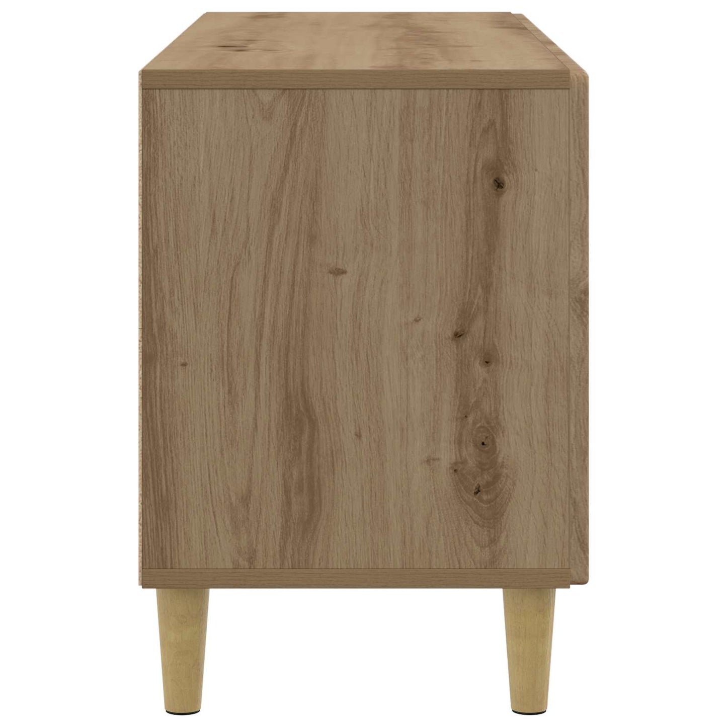 Televizní Skříň 99 X 34,5 X 50 Cm Dub Artisan Kompozitní Dřevo