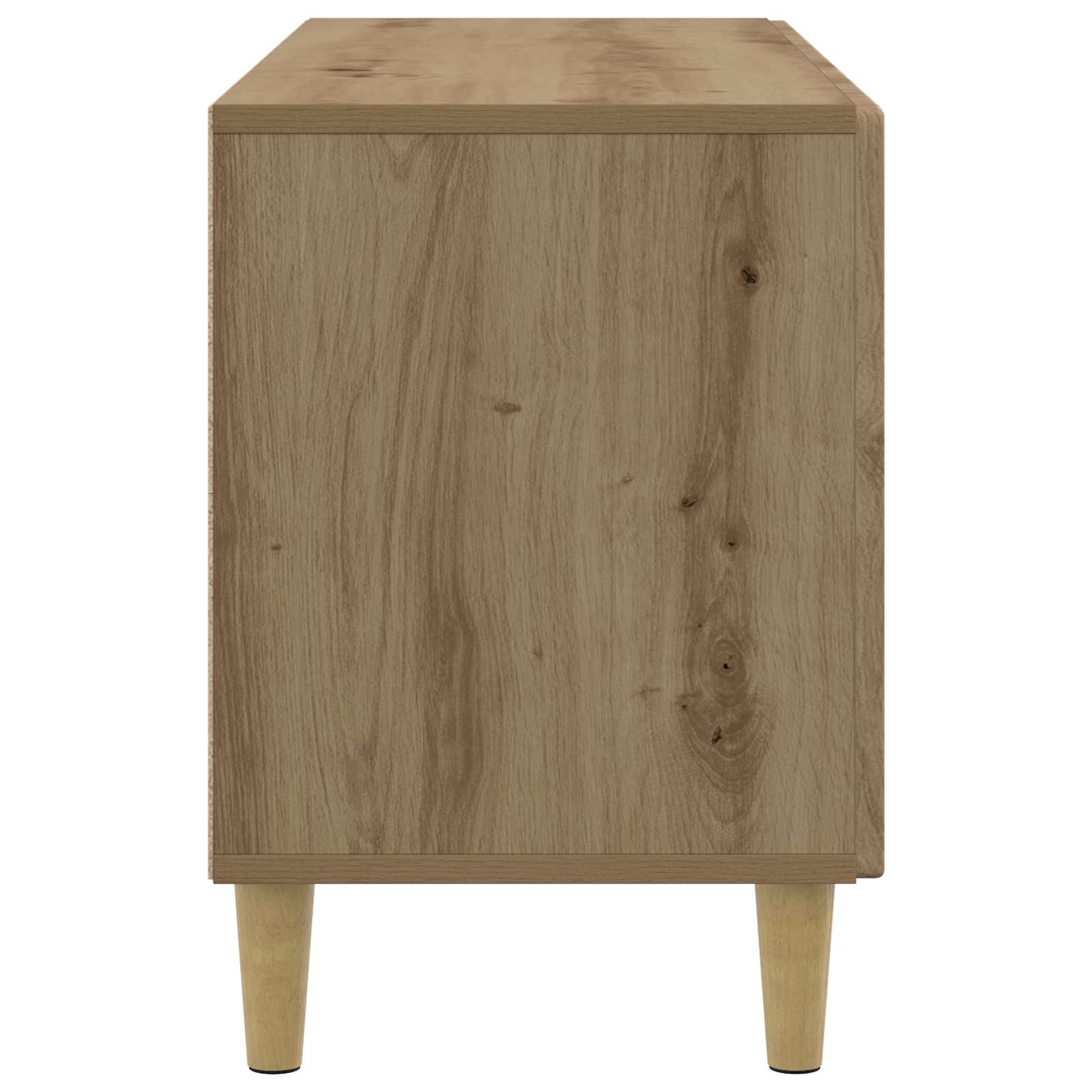 Televizní Skříň 99 X 34,5 X 50 Cm Dub Artisan Kompozitní Dřevo