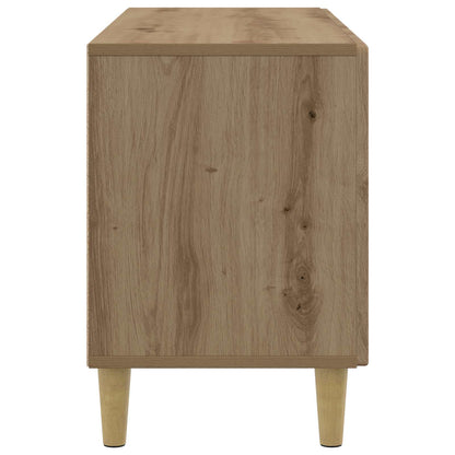 Televizní Skříň 99 X 34,5 X 50 Cm Dub Artisan Kompozitní Dřevo
