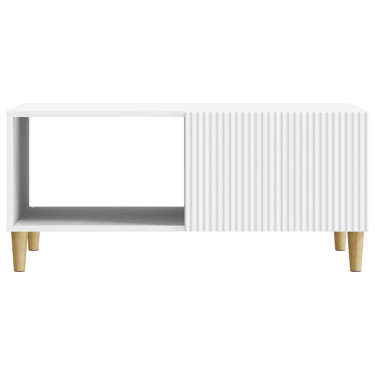 Konferenční Stolek Bílá 90 X 50 X 40 Cm Kompozitní Dřevo