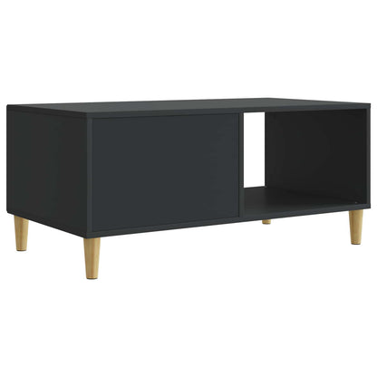 Konferenční Stolek Černá 90 X 50 X 40 Cm Kompozitní Dřevo