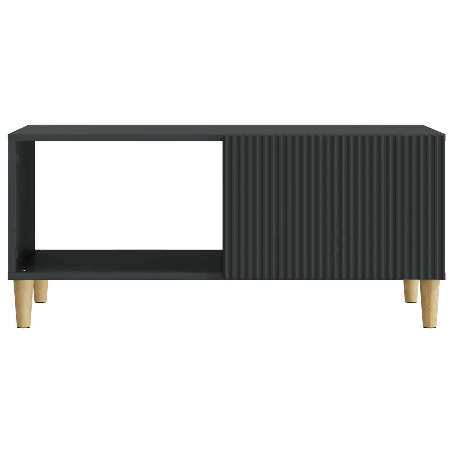 Konferenční Stolek Černá 90 X 50 X 40 Cm Kompozitní Dřevo