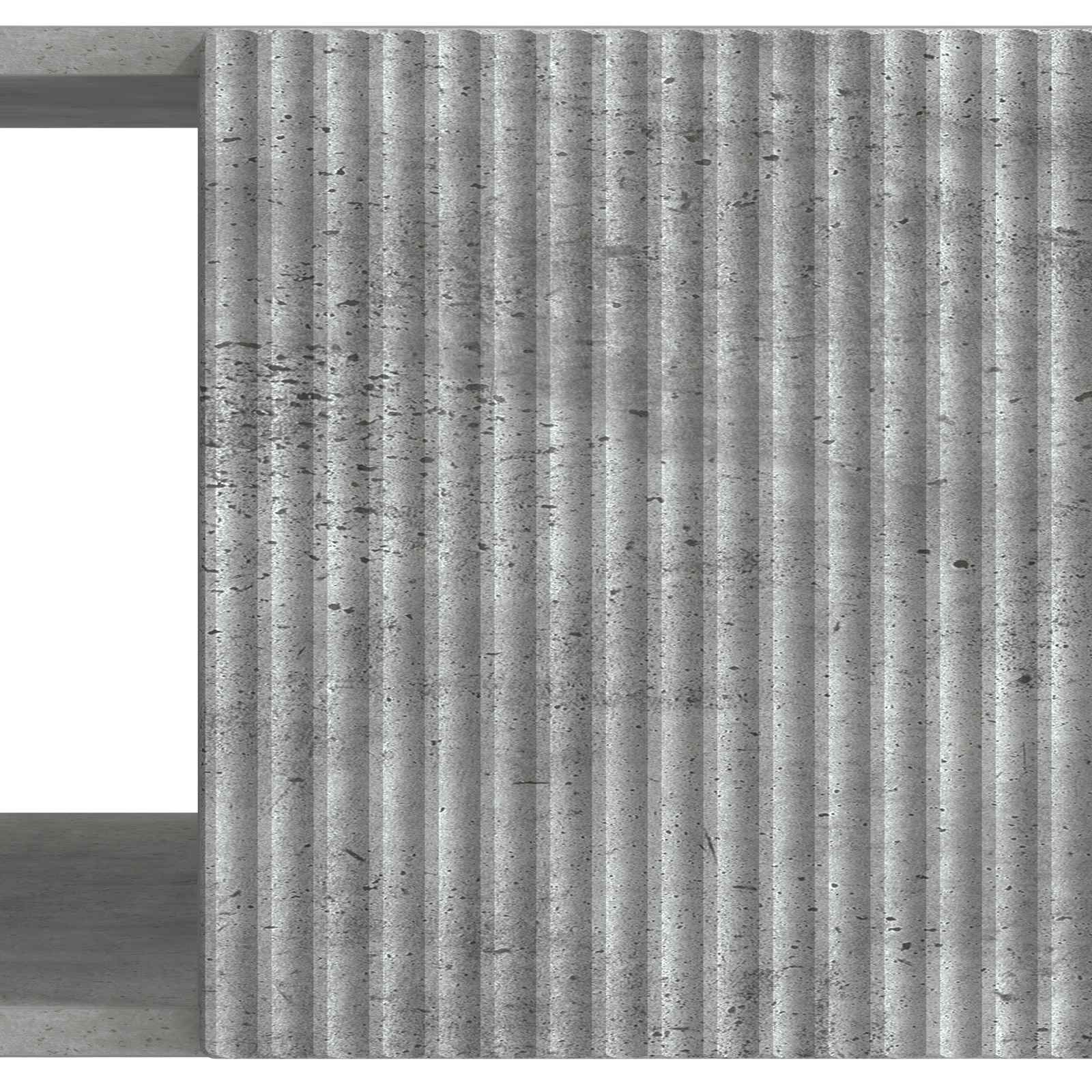 Konferenční Stolek Betonově Šedá 90 X 50 X 40 Cm