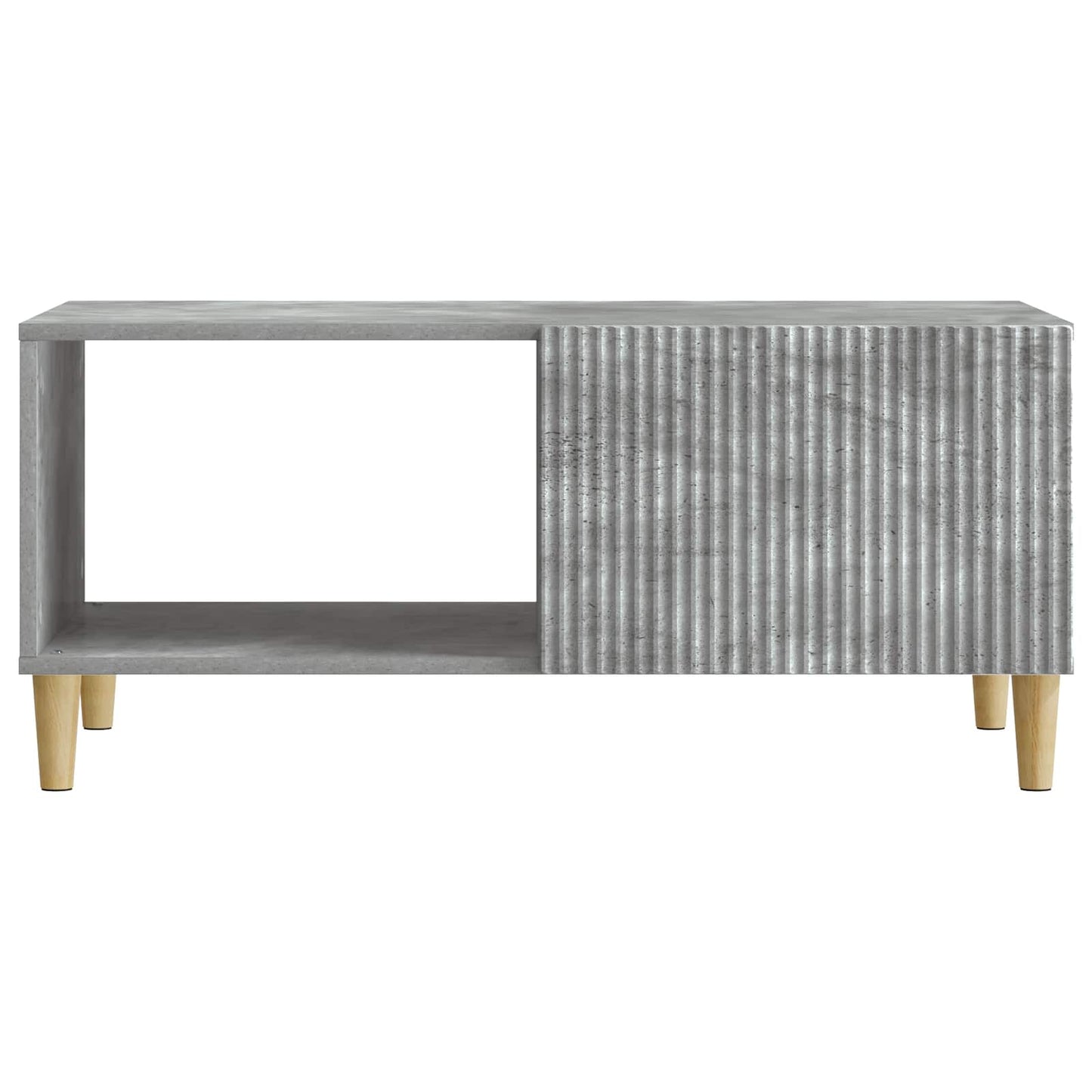 Konferenční Stolek Betonově Šedá 90 X 50 X 40 Cm