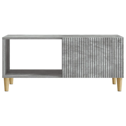 Konferenční Stolek Betonově Šedá 90 X 50 X 40 Cm