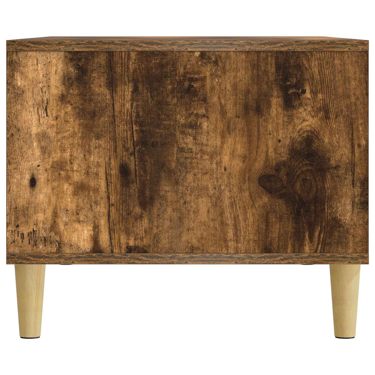 Konferenční Stolek Kouřový Dub 90 X 50 X 40 Cm Kompozitní Dřevo