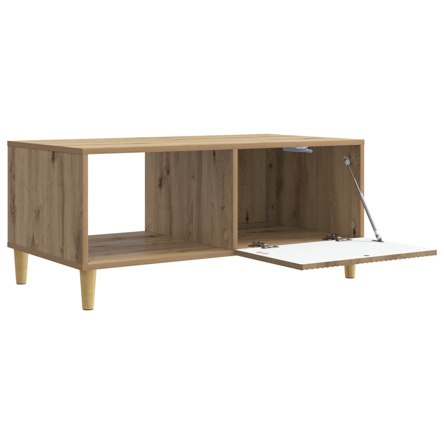 Konferenční Stolek Dub Artisan 90 X 50 X 40 Cm Kompozitní Dřevo