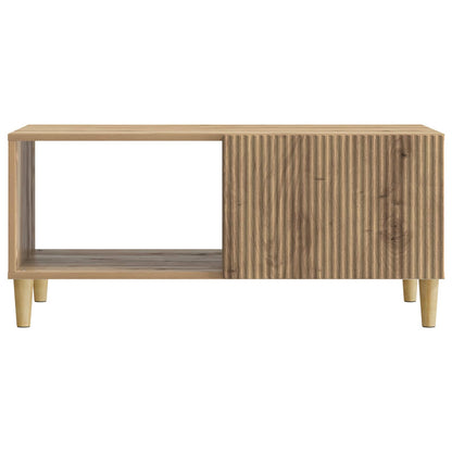 Konferenční Stolek Dub Artisan 90 X 50 X 40 Cm Kompozitní Dřevo