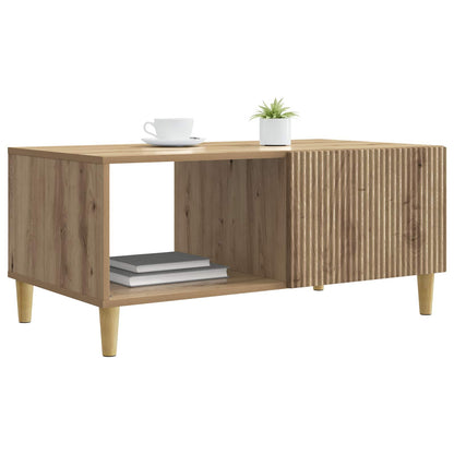 Konferenční Stolek Dub Artisan 90 X 50 X 40 Cm Kompozitní Dřevo