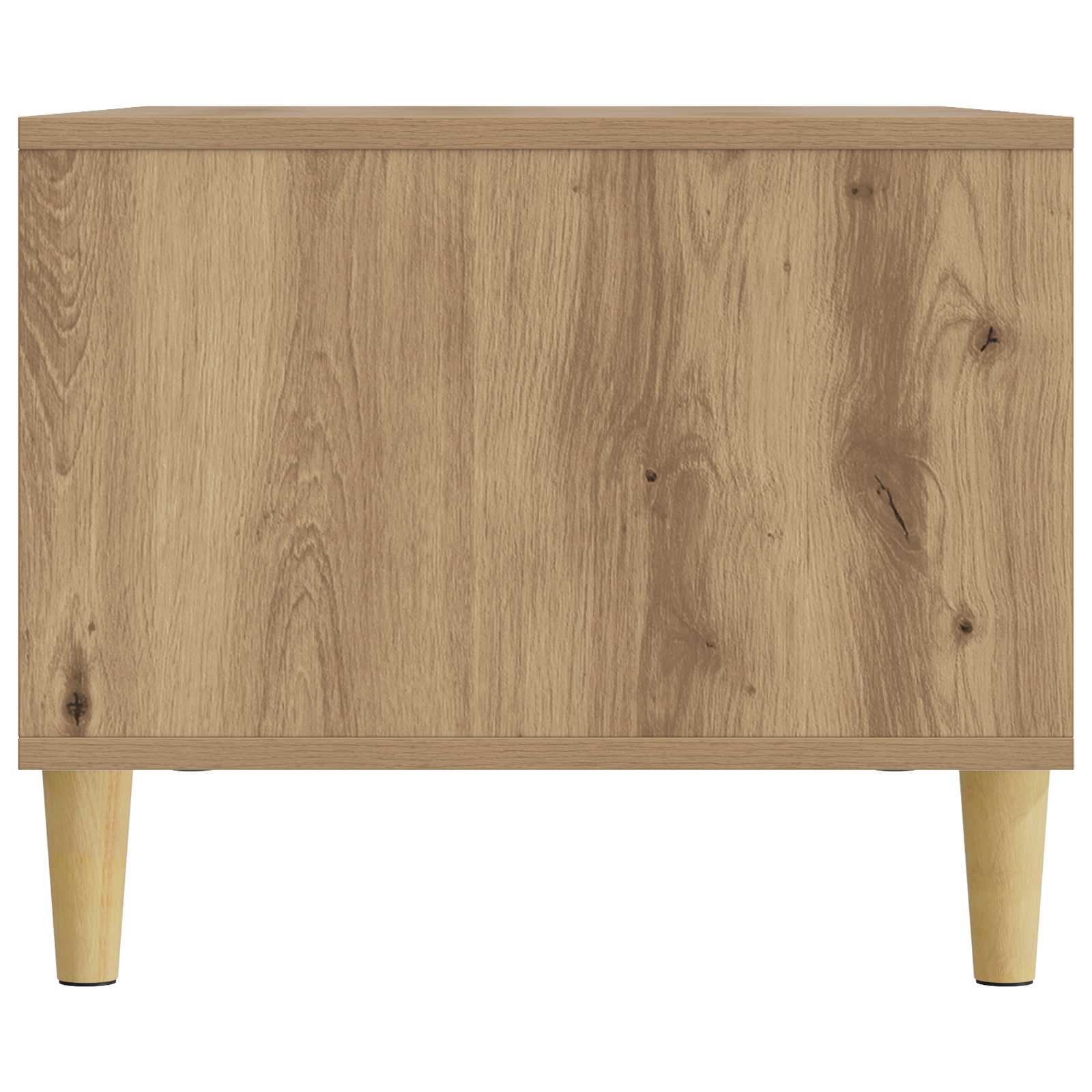 Konferenční Stolek Dub Artisan 90 X 50 X 40 Cm Kompozitní Dřevo