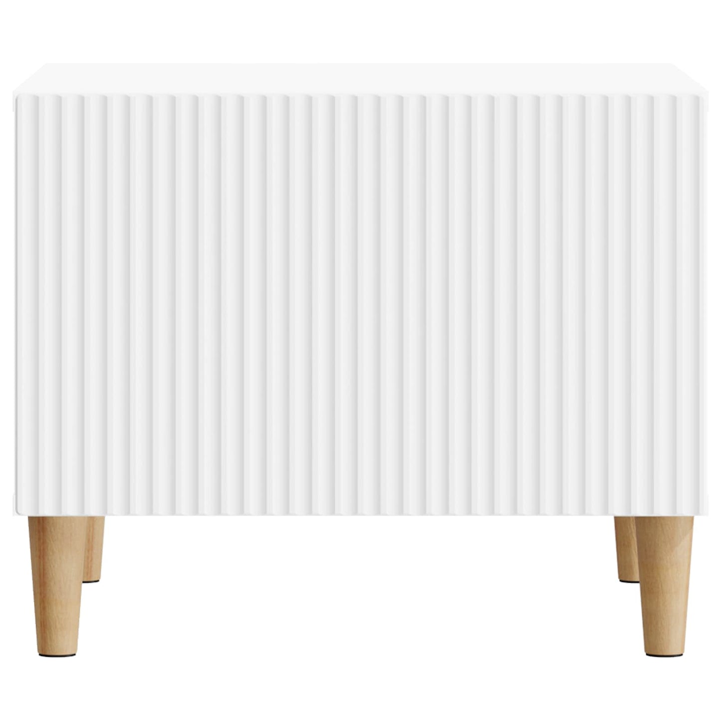 Konferenční Stolek Bílá 49 X 50 X 40 Cm Kompozitní Dřevo