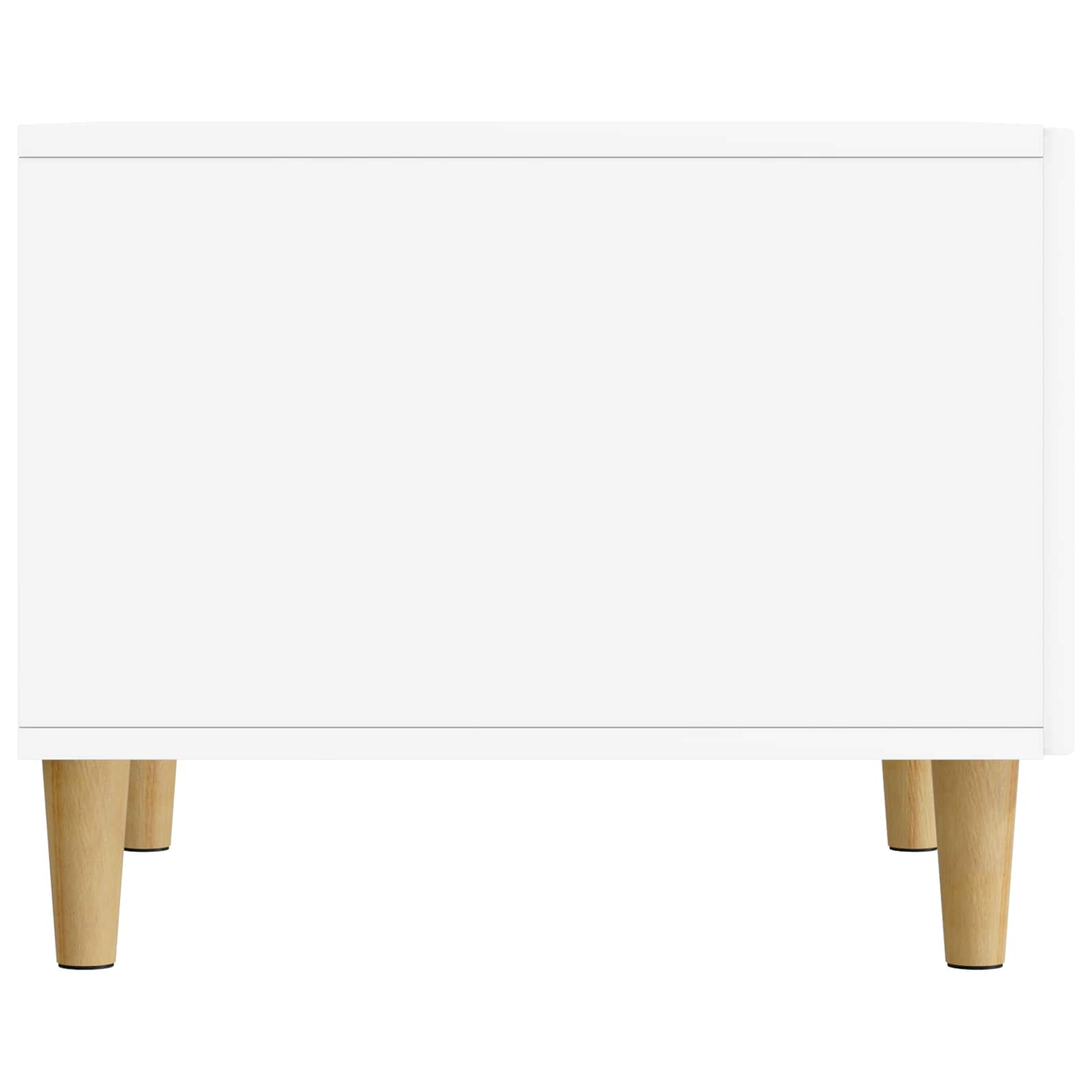 Konferenční Stolek Bílá 49 X 50 X 40 Cm Kompozitní Dřevo