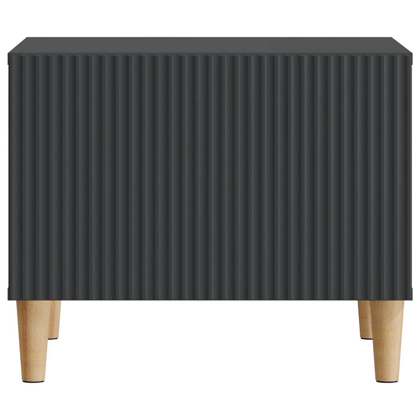 Konferenční Stolek Černá 49 X 50 X 40 Cm Kompozitní Dřevo