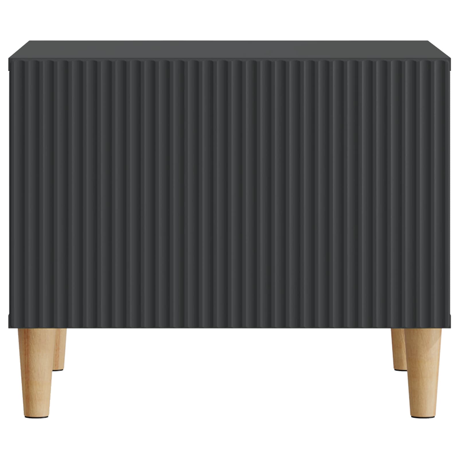 Konferenční Stolek Černá 49 X 50 X 40 Cm Kompozitní Dřevo