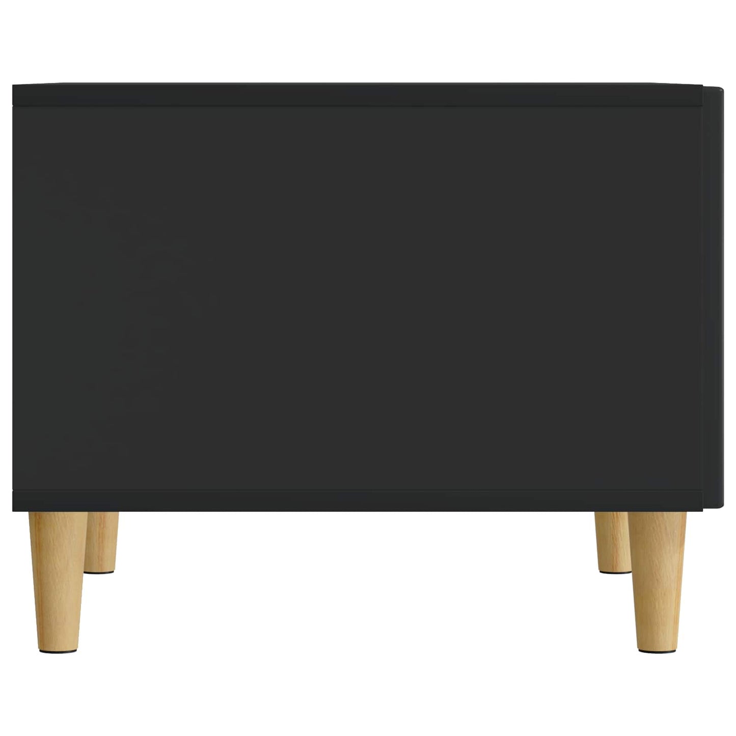 Konferenční Stolek Černá 49 X 50 X 40 Cm Kompozitní Dřevo