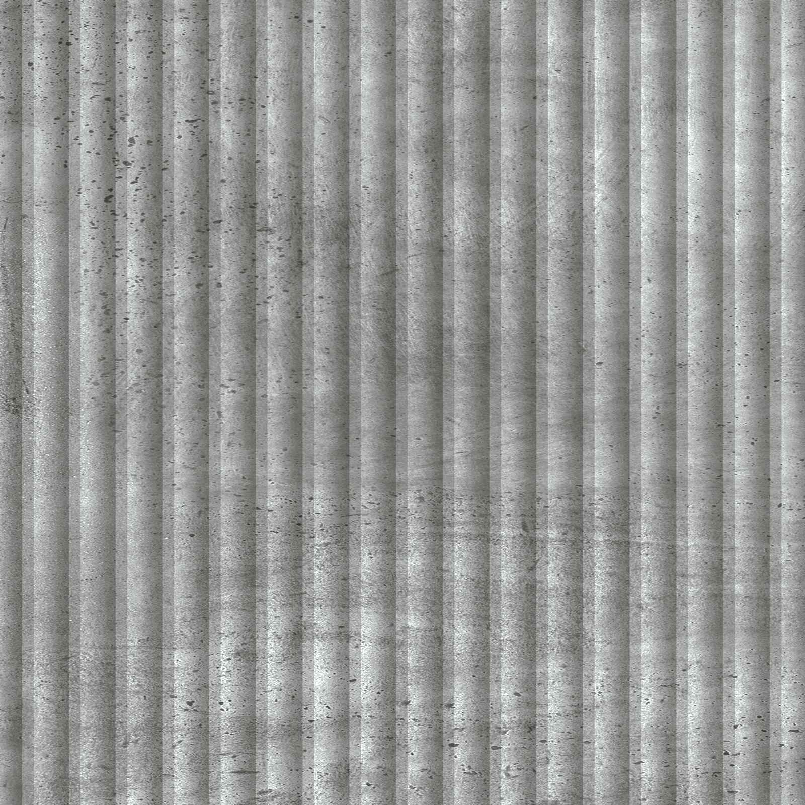 Konferenční Stolek Se Zásuvkou Betonově Šedá 49 X 50 X 40 Cm