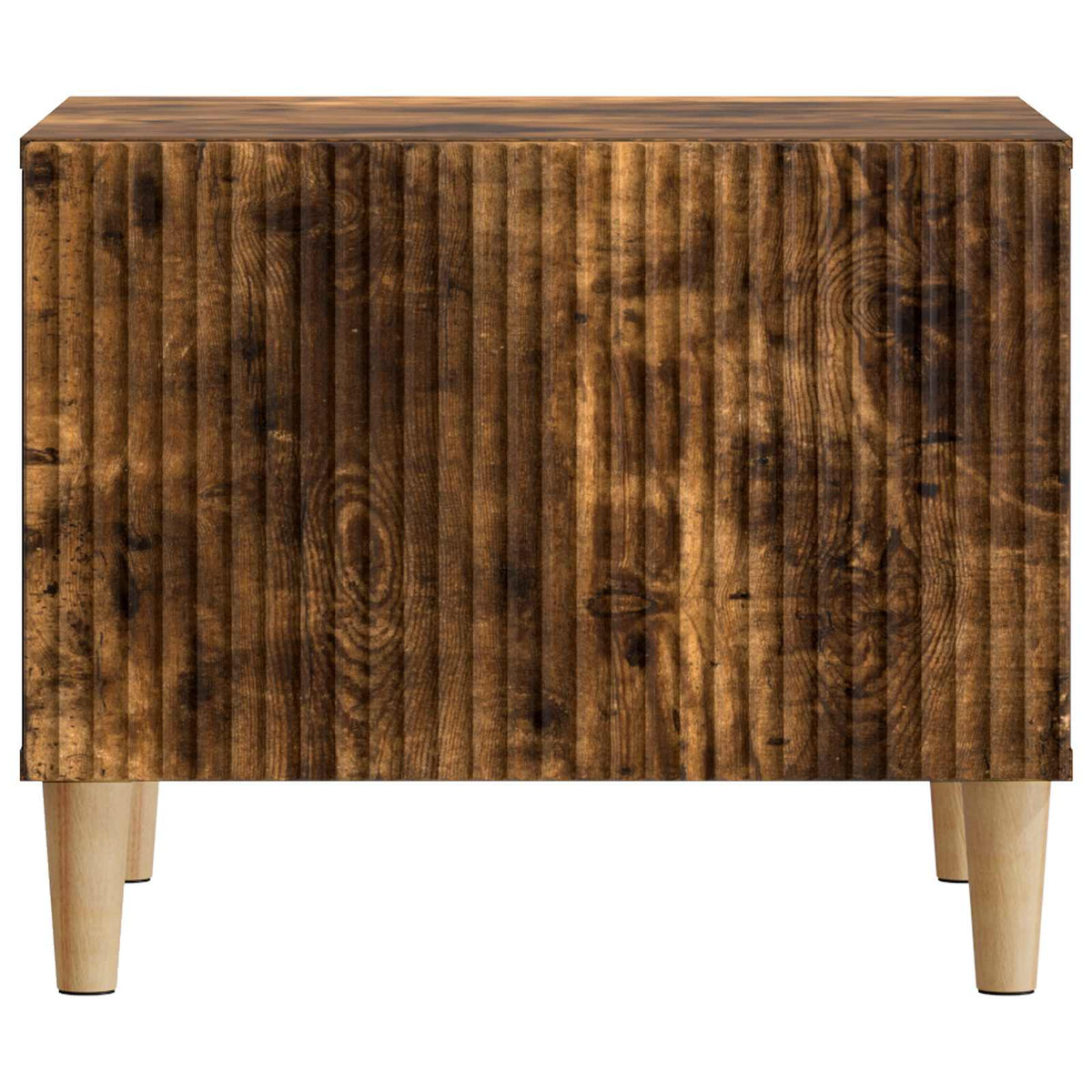 Konferenční Stolek Kouřový Dub 49 X 50 X 40 Cm Kompozitní Dřevo