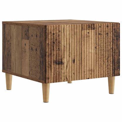 Konferenční Stolek Staré Dřevo 49 X 50 X 40 Cm Kompozitní Dřevo