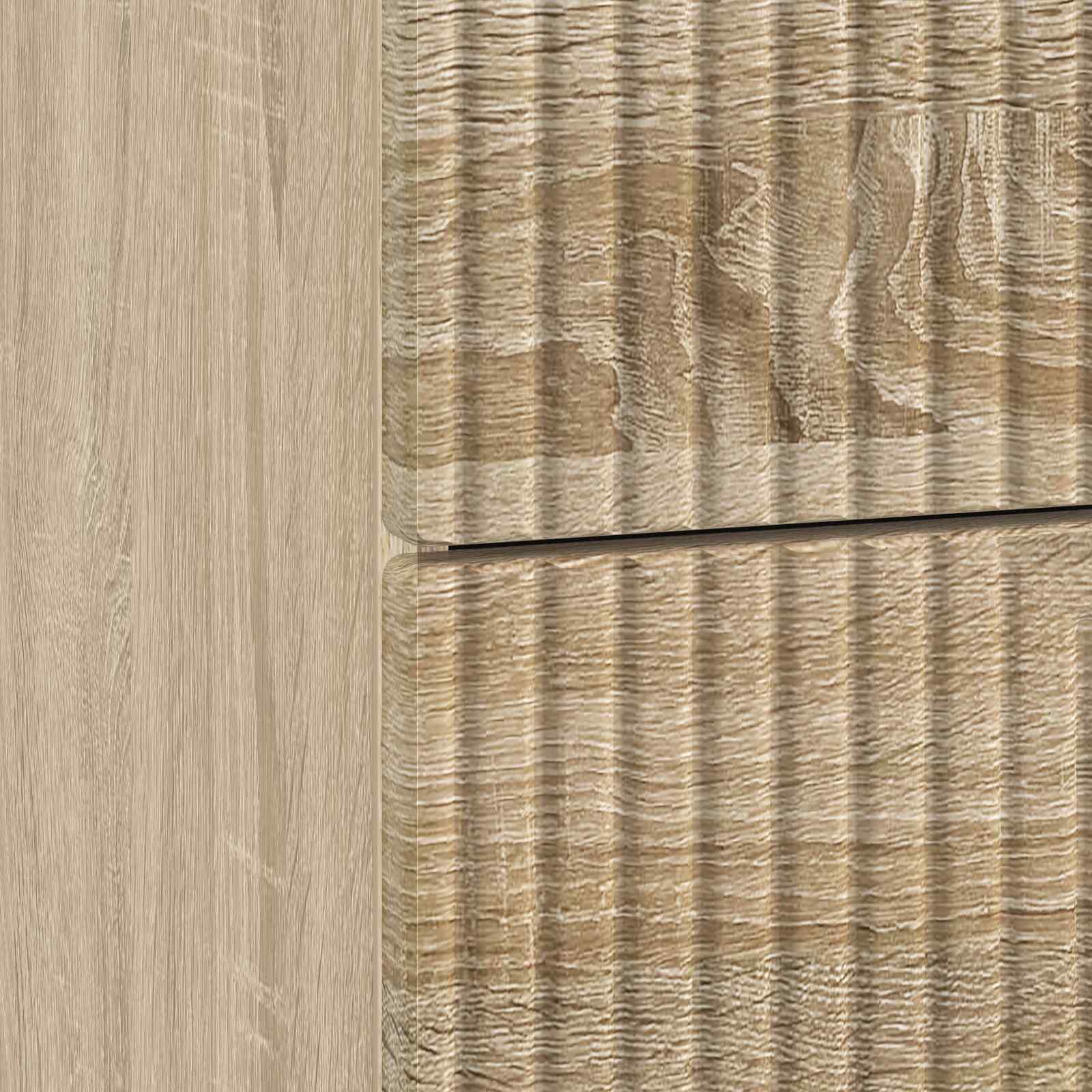 Noční Skříňka Dub Sonoma 43 X 34,5 X 47,5 Cm Kompozitní Dřevo