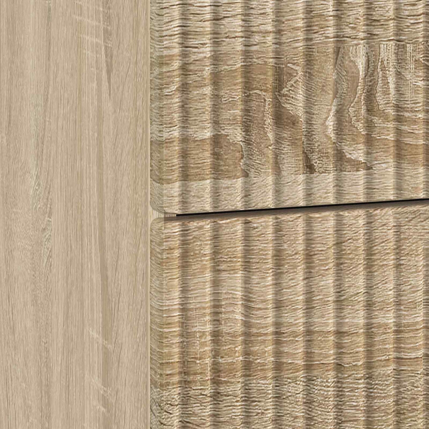 Noční Skříňka Se Zásuvkou 2 Pcs Dub Sonoma 43 X 34,5 X 47,5 Cm