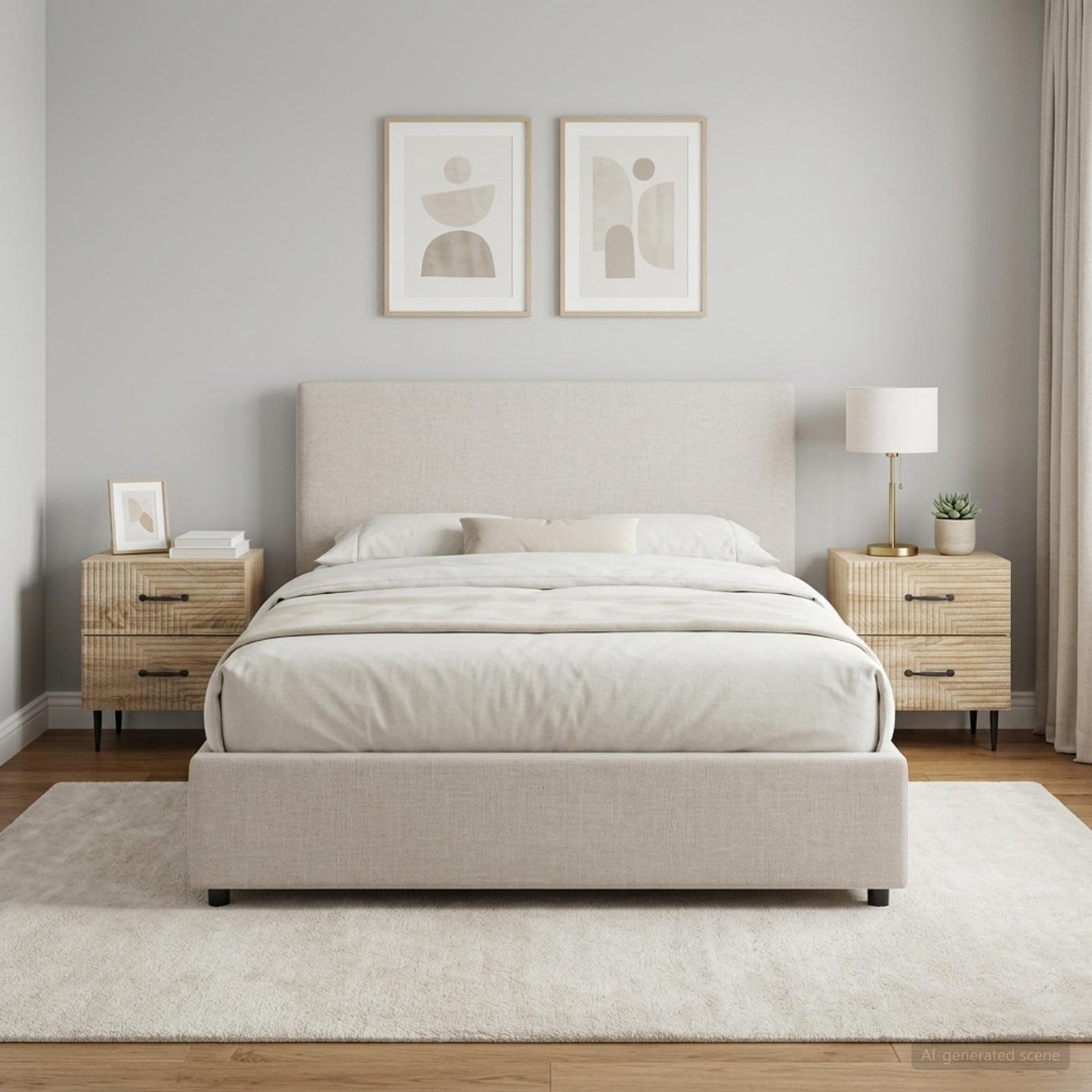 Noční Skříňka Se Zásuvkou 2 Pcs Dub Sonoma 43 X 34,5 X 47,5 Cm