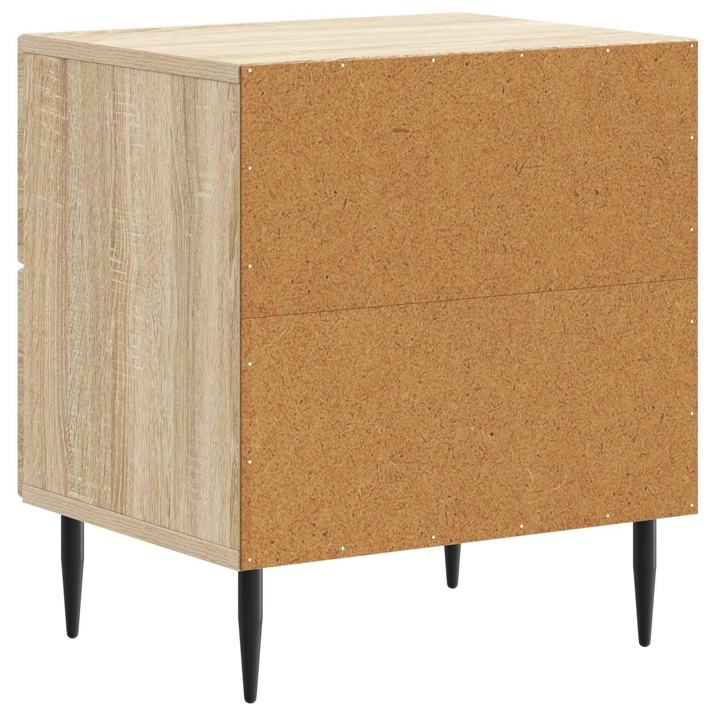 Noční Skříňka Se Zásuvkou 2 Pcs Dub Sonoma 43 X 34,5 X 47,5 Cm