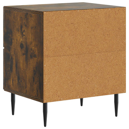 Noční Skříňka Kouřový Dub 43 X 34,5 X 47,5 Cm Kompozitní Dřevo