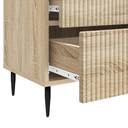 Noční Skříňka Dub Sonoma 62 X 34,5 X 47,5 Cm Kompozitní Dřevo