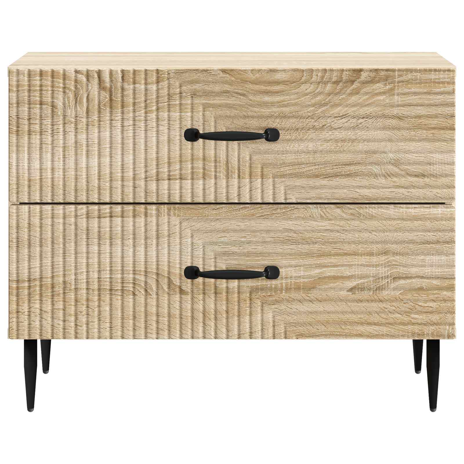 Noční Skříňka Dub Sonoma 62 X 34,5 X 47,5 Cm Kompozitní Dřevo